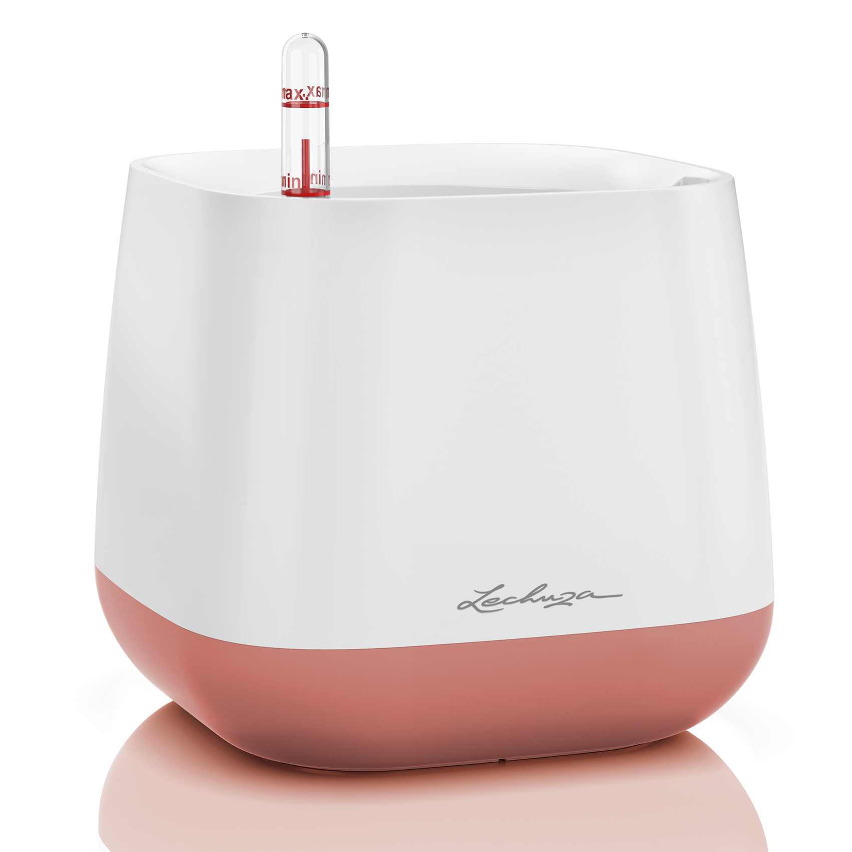 YULA planter white/pearl rose semi-gloss